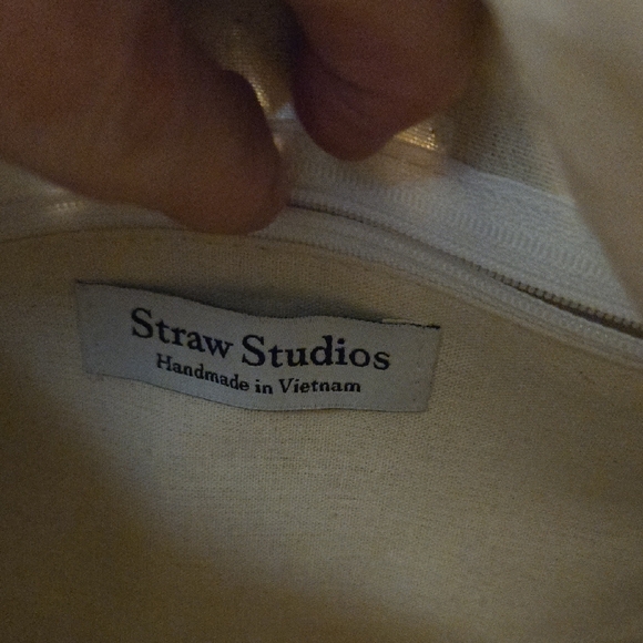 Straw Studios Natural Woven Tote - Picture 4 of 5